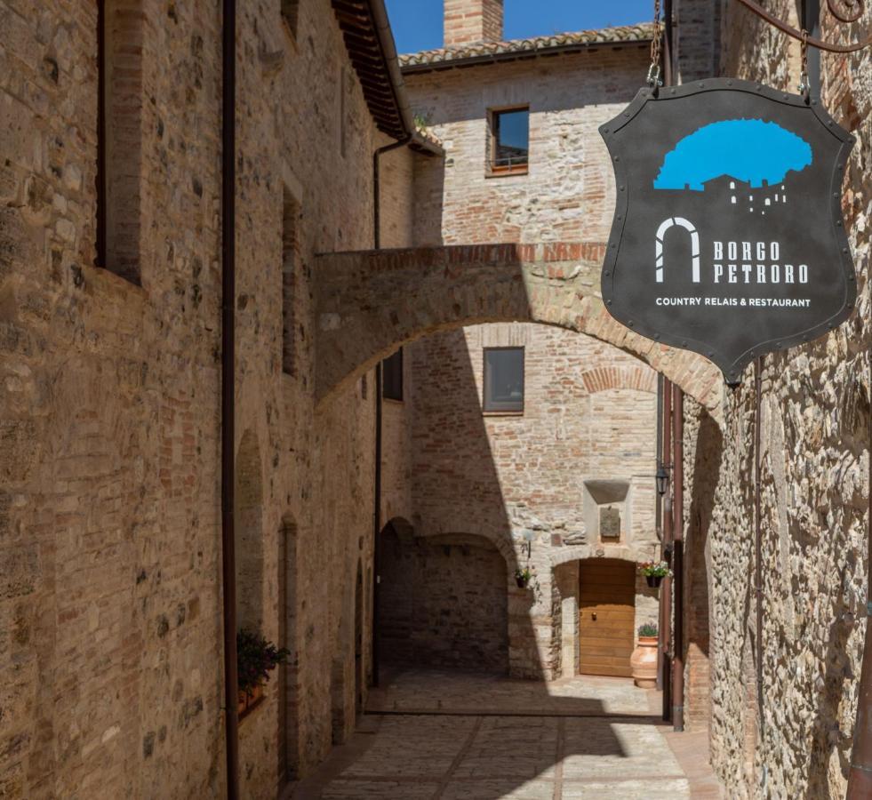 Borgo Petroro Hotel Todi Bagian luar foto